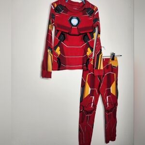 Iron Man Boys Pajama Set Size 8 Marvel